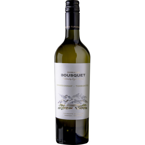 DOMAINE BOUSQUET - БИО БЯЛО ВИНО PREMIUM TORRONTES CHARDONNAY 2020 - 750 ml
